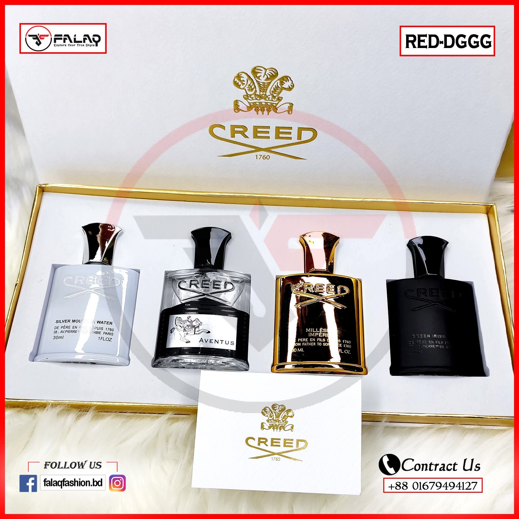 1000052961 Creed Premium Perfume Gift Set (4 x 30ml) - Image 1