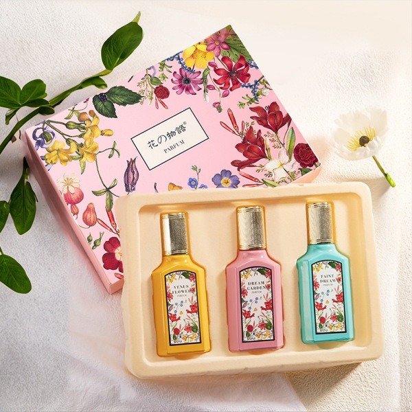 1000060741 Flower Garden Women Perfume Gift Set – Gucci Flora Inspired Version (3 Bottles – 30ml Each) - Image 1